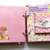 Sparkling Baby Girl Handmade Scrapbook Album image Sparkling Baby Girl Handmade Scrapbook Album image