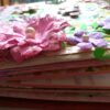 Sparkling Baby Girl Handmade Scrapbook Album image Sparkling Baby Girl Handmade Scrapbook Album image