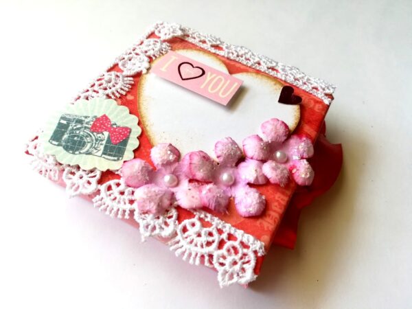 Pocket Mini Handmade Paper Book image Pocket Mini Handmade Paper Book image