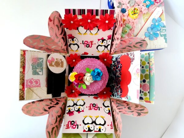 Love and Birthday Explosion Box image Love and Birthday Explosion Box image