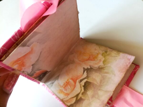 Pocket Mini Handmade Paper Book image Pocket Mini Handmade Paper Book image