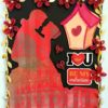 Couple In Paris Garland Quilled Greeting Card image Couple In Paris Garland Quilled Greeting Card image