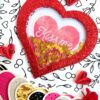 Valentine Hearty Shaker Handmade Greeting Card image Valentine Hearty Shaker Handmade Greeting Card image