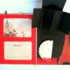Couple In Paris Garland Quilled Greeting Card image Couple In Paris Garland Quilled Greeting Card image