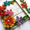 Multicolor Flowers Mini Scrapbook Greeting Card image Multicolor Flowers Mini Scrapbook Greeting Card image