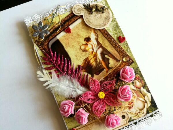 Love Couple Twist and Pop up Greeting Card image