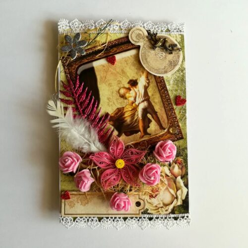 Love Couple Twist and Pop up Greeting Card image