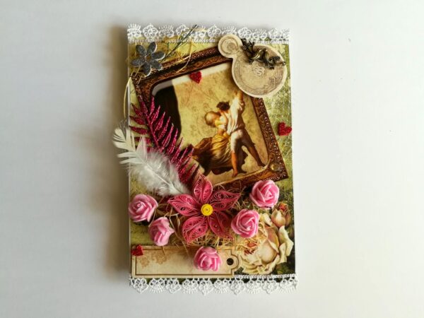 Love Couple Twist and Pop up Greeting Card image