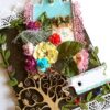 Too Much Love Funky Handmade Greeting Card image Too Much Love Funky Handmade Greeting Card image