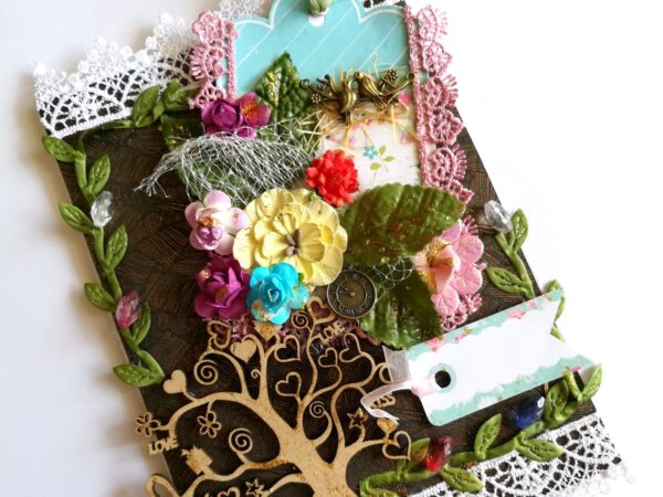 Too Much Love Funky Handmade Greeting Card image Too Much Love Funky Handmade Greeting Card image