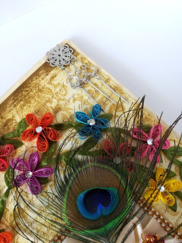 Indian Heritage Depicting Handmade Greeting Card image Indian Heritage Depicting Handmade Greeting Card image