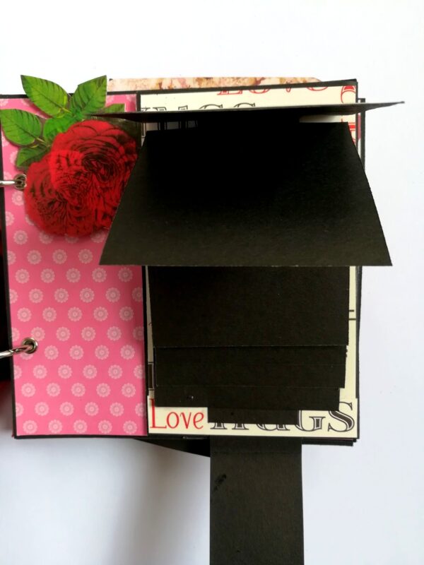Valentine Together Forever Handmade Love Scrapbook image Valentine Together Forever Handmade Love Scrapbook image
