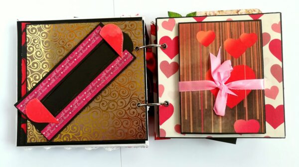 Valentine Together Forever Handmade Love Scrapbook image Valentine Together Forever Handmade Love Scrapbook image