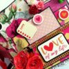 Valentine Together Forever Handmade Love Scrapbook image Valentine Together Forever Handmade Love Scrapbook image