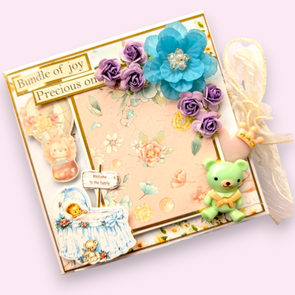 BABY-SCRAPBOOK-Photoroom Sparkling Unisex Baby Scrapbook