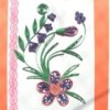 Purple Twirled Flower With Leaves Greeting Cards image Purple Twirled Flower With Leaves Greeting Cards image