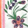 Purple Twirled Flower With Leaves Greeting Cards image Purple Twirled Flower With Leaves Greeting Cards image