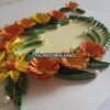 Yellow Flowers In Semicircle Greeting Card image Yellow Flowers In Semicircle Greeting Card image