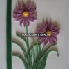 Beautiful Purple Flowers With Paper Lace Greeting Card image Beautiful Purple Flowers With Paper Lace Greeting Card image