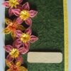 Big Flowers Garland Greeting Card image Big Flowers Garland Greeting Card image
