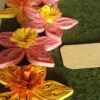 Big Flowers Garland Greeting Card image Big Flowers Garland Greeting Card image