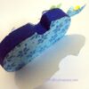 Handmade Paper Guitar with Quilled Flowers image Handmade Paper Guitar with Quilled Flowers image