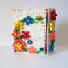 Multicolor Flowers Mini Scrapbook Greeting Card image Multicolor Flowers Mini Scrapbook Greeting Card image
