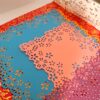Multicolor Flowers Mini Scrapbook Greeting Card image Multicolor Flowers Mini Scrapbook Greeting Card image