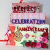 Happy Anniversary Cake Shaped Album image Happy Anniversary Cake Shaped Album image