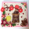 Love Themed Bird Cage Mini Scrapbook Greeting Card image Love Themed Bird Cage Mini Scrapbook Greeting Card image