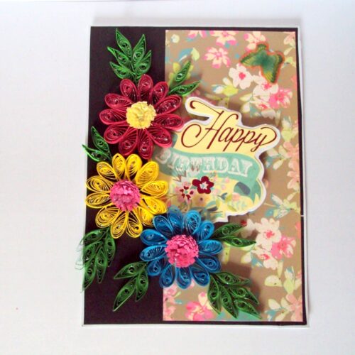 Happy Birthday Handmade Greeting Card image