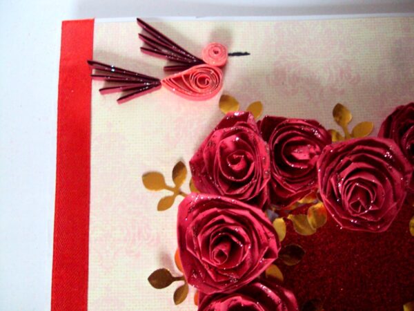 All Roses In Heart Greeting Card image All Roses In Heart Greeting Card image