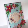 Blue and Pink Quilled Flowers Greeting Card image Blue and Pink Quilled Flowers Greeting Card image