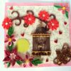 Love Themed Bird Cage Mini Scrapbook Greeting Card image Love Themed Bird Cage Mini Scrapbook Greeting Card image