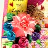 Blooming Love Quilled Greeting Card image Blooming Love Quilled Greeting Card image