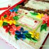 Too Much Love Handmade Quilled Scrapbook image Too Much Love Handmade Quilled Scrapbook image