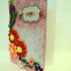 Red And Pink Quilled Flowers Love Greeting Card image Red And Pink Quilled Flowers Love Greeting Card image