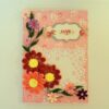 Red And Pink Quilled Flowers Love Greeting Card image Red And Pink Quilled Flowers Love Greeting Card image