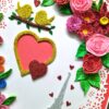 Beautiful Flowers and Love Themed Greeting Card image Beautiful Flowers and Love Themed Greeting Card image