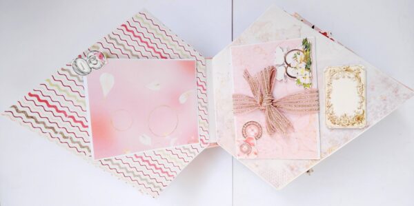 IMG20220331084915-1 Sparkling Diamond shaped love Scrapbook album
