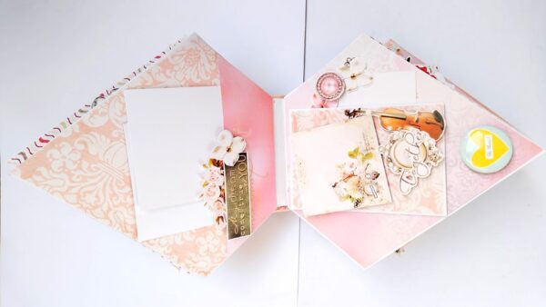 IMG20220331084922-1 Sparkling Diamond shaped love Scrapbook album