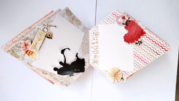 IMG20220331084928-1 Sparkling Diamond shaped love Scrapbook album