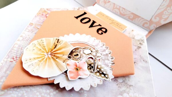 IMG20220331084938-1 Sparkling Diamond shaped love Scrapbook album