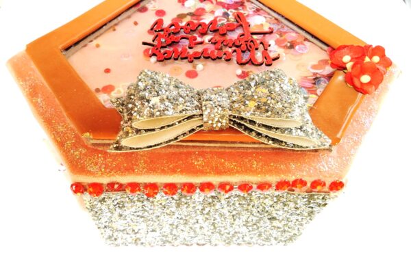 IMG20220331085146-1 Sparkling Diamond shaped love Scrapbook album