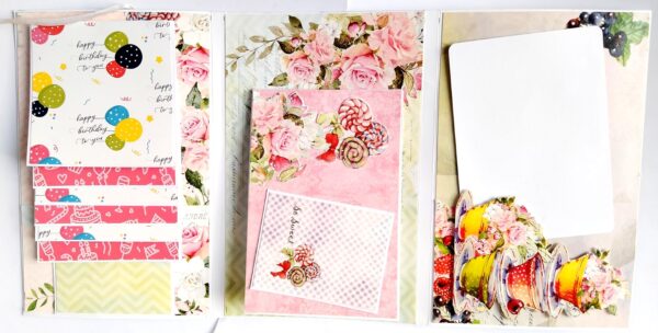 IMG20220505172912 Sparkling Multicolored Birthday Mini Scrapbook | Gifts, Mini Scrapbooks