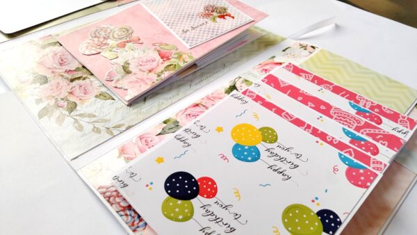 IMG20220505172920 Sparkling Multicolored Birthday Mini Scrapbook | Gifts, Mini Scrapbooks