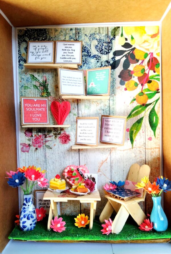 IMG20220517183146 Miniature Room - Love | Best wishes Greeting card