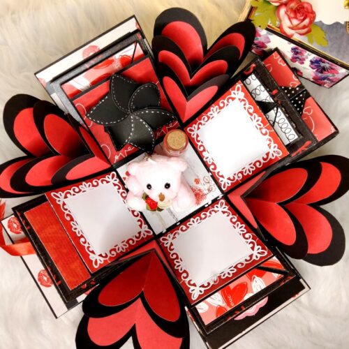 3 Layer Love Birthday Explosion box