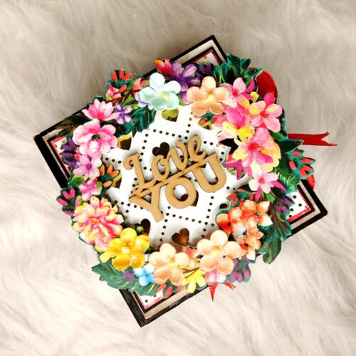 Love Themed Pocket Mini Scrapbook - LM2 image