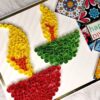 IMG20221010190858 Handmade Quilled Diwali Diyas Greeting Card